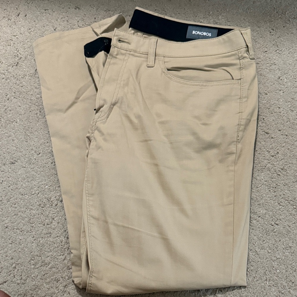 Bonobos Men's Khaki Chinos